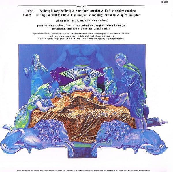 Black Sabbath — Sabbath Bloody Sabbath – Deaf Man Vinyl