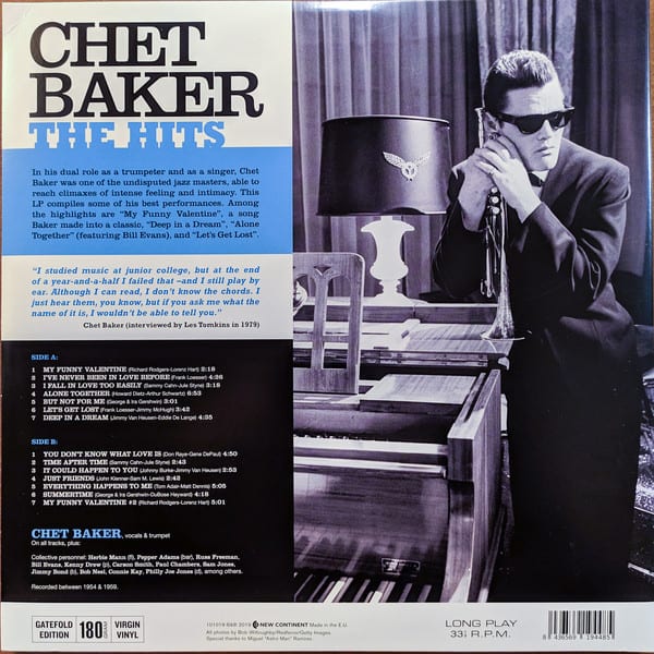 chet-baker-the-hits-vinyl-LP-record-album-back