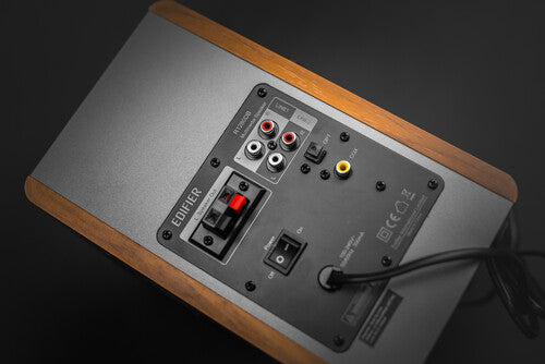 Edifier R1280DB 42W 木製 アクティブ ブックシェルフスピーカー アンプ内蔵スピーカー Bluetooth 光および同軸デジタル入力 3.5mm AUX 補助入力対応、有線 無線 Edifier R1280DB 42W 木製 アクティブ ブックシェルフスピーカー