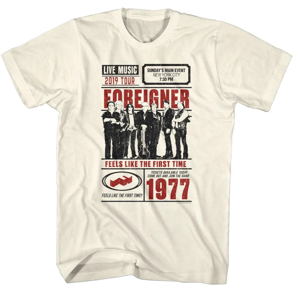 Foreigner 1977-2019 Tour T-Shirt