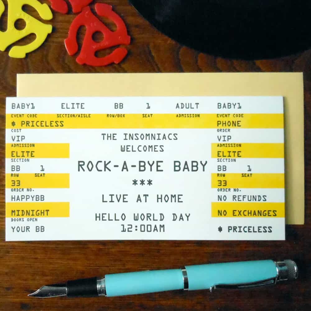 greeting-card-concert-ticket-baby