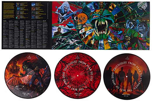 fear of eternity 4枚セット Iron Maiden — From Fear To Eternity: The Best Of 1990-2010 – Deaf