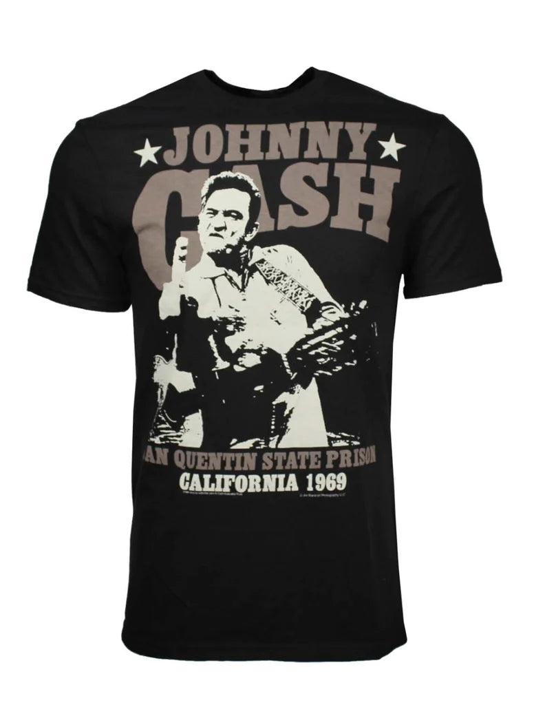 Johnny Cash San Quentin Finger Tee