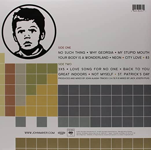 John Mayer — Room For Squares – Deaf Man Vinyl