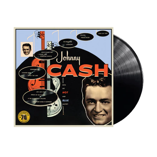 Johnny Cash With His Hot And Blue Guitar