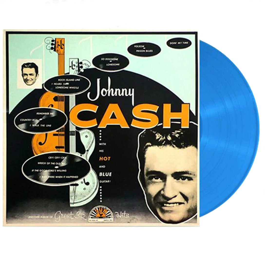 Johnny Cash With His Hot And Blue Guitar