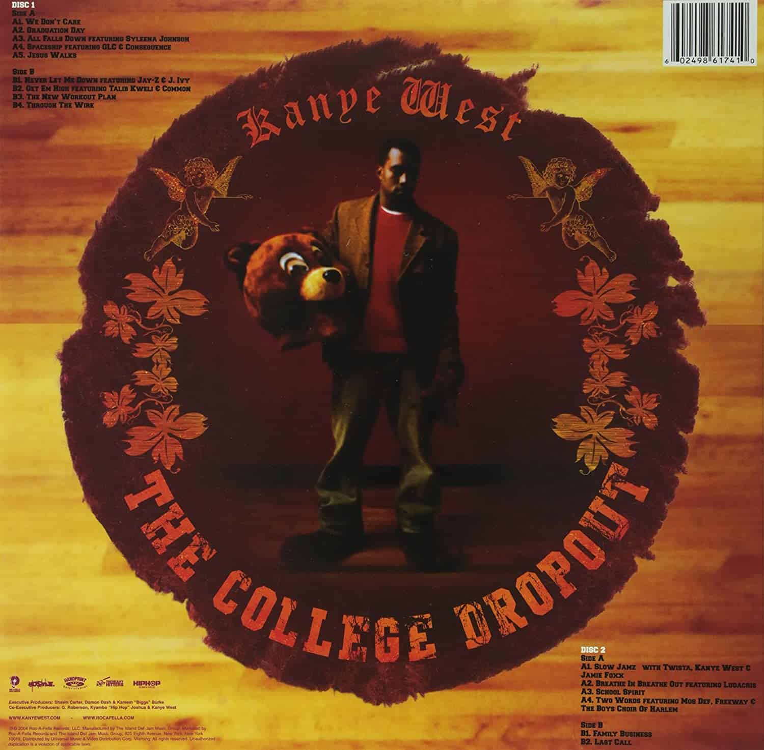kanye west the college dropout vinyl record