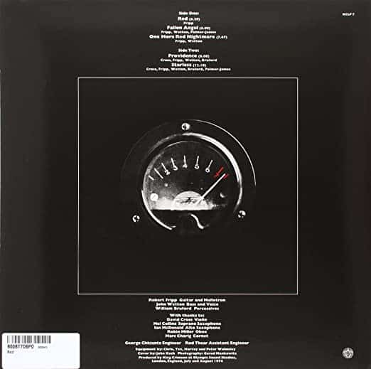 King Crimson — Red – Deaf Man Vinyl