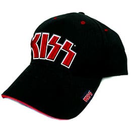 KISS Red Logo Baseball Cap – Deaf Man Vinyl
