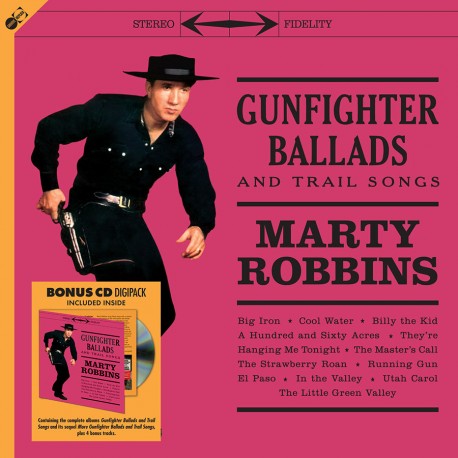 Marty Robbins Gunfighter Ballads And Trail Songs Bonus CD