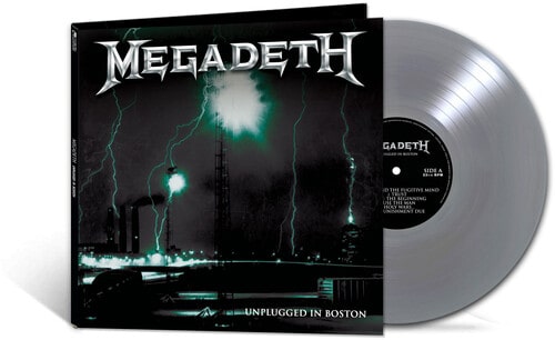 Megadeth Unplugged In Boston Silver Vinyl