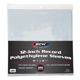 BCW Polyethylene Outer Record Sleeves