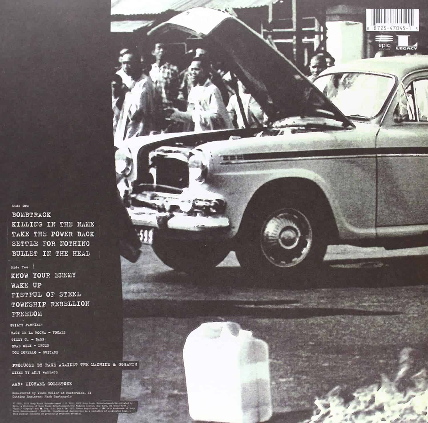 Rage Against The Machine XX