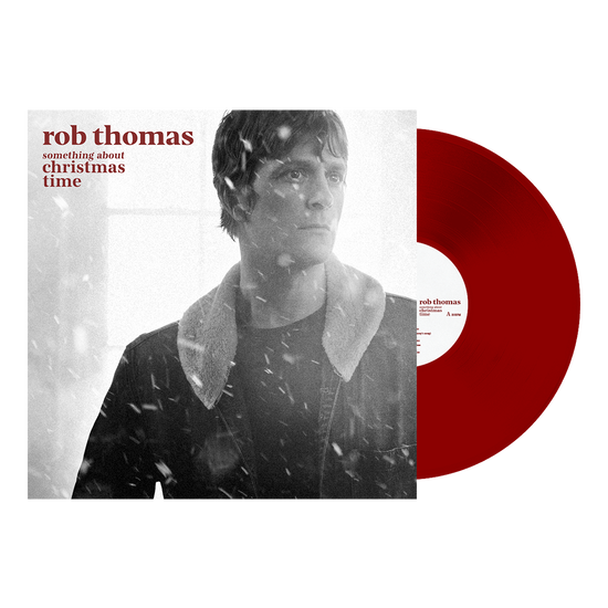 Rob Thomas Something About Christmas Time Red Vinyl